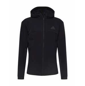 ADIDAS PERFORMANCE Tréningová bunda  farby bahna / čierna