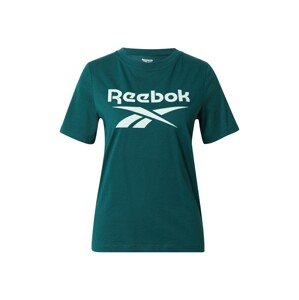 Reebok Classics Tričko  smaragdová / biela