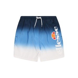 ELLESSE Plavecké šortky 'Bervios Fade'  námornícka modrá / azúrová / biela / oranžová / červená