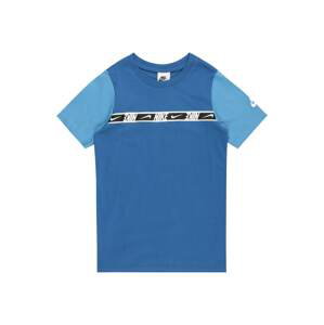 Nike Sportswear Tričko  modrá / svetlomodrá / čierna / biela