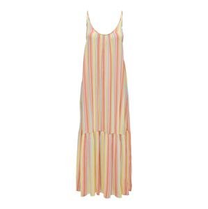 ONLY Letné šaty 'Kimmy'  svetlomodrá / svetložltá / ružová / biela