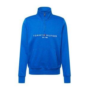 TOMMY HILFIGER Mikina  modrá / námornícka modrá / červená / biela