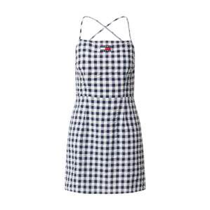 Tommy Jeans Letné šaty 'Gingham'  námornícka modrá / ohnivo červená / biela