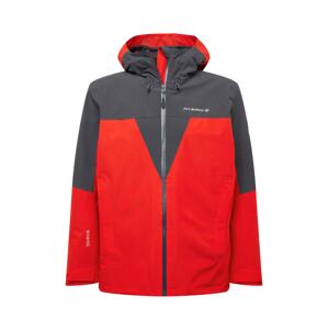 JACK WOLFSKIN Outdoorová bunda 'RHAPSODY'  červená / čierna / biela