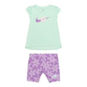 Nike Sportswear Set 'Daisy'  mätová / fialová / béžová