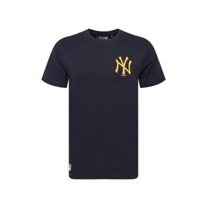 NEW ERA Tričko 'New York Yankees'  tmavomodrá / oranžová / žltá