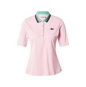 Lacoste Sport Funkčné tričko  mätová / čierna / ružová