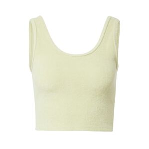 HOLLISTER Top 'TERRY'  limetová