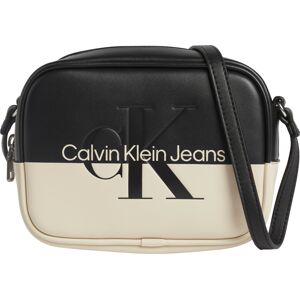 Calvin Klein Jeans Taška cez rameno 'Hero'  čierna / béžová