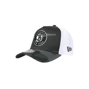 NEW ERA Čiapka '9FORTY NBA Brooklyn Nets'  biela / sivá / čierna