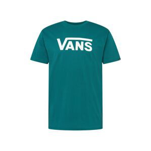 VANS Tričko  petrolejová / biela