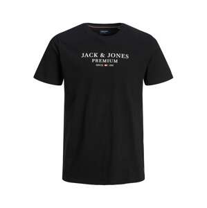 JACK & JONES Tričko 'Archie'  námornícka modrá / biela