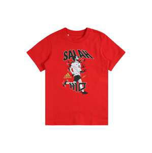 ADIDAS PERFORMANCE Funkčné tričko  červená / čierna / biela / sivá