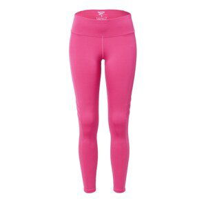 Reebok Sport Športové nohavice  fuksia / biela