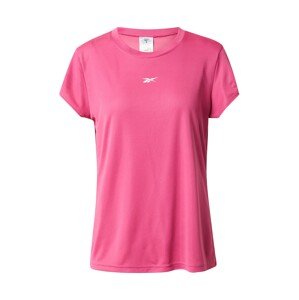 Reebok Sport Funkčné tričko  fuksia / biela