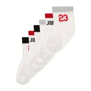 Jordan Ponožky  sivá / červená / čierna / biela