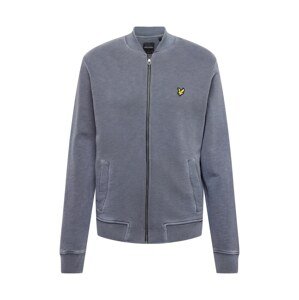 Lyle & Scott Tepláková bunda  modrosivá / čierna / žltá