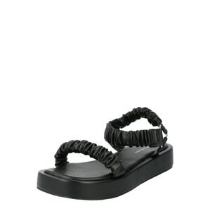 Warehouse Remienkové sandále  čierna