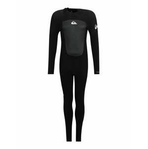 QUIKSILVER Neoprénový overal '4/3 PROLOGUE'  čierna / tmavosivá / biela