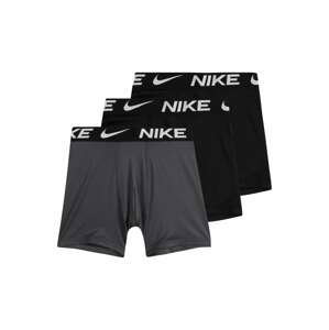 Nike Sportswear Nohavičky 'ESSENTIAL'  sivá / čierna / biela