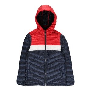 Jack & Jones Junior Prechodná bunda 'Hero'  modrá / červená / biela