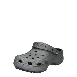 Crocs Dreváky  čierna / strieborná / biela