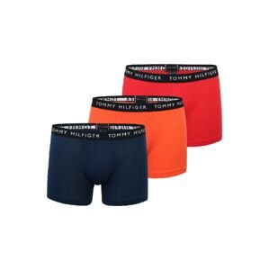 Tommy Hilfiger Underwear Boxerky  námornícka modrá / koralová / ohnivo červená / čierna