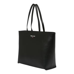 Tommy Jeans Shopper  čierna / biela / červená