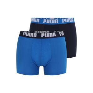 PUMA Boxerky  modrá / tmavomodrá / biela