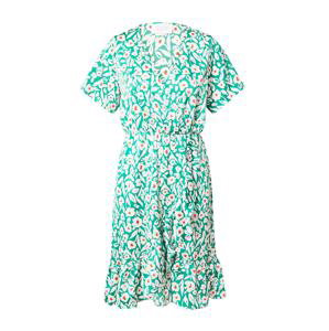 SISTERS POINT Letné šaty 'EZAI'  zelená / oranžová / biela