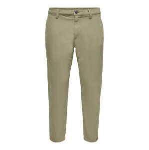 Only & Sons Chino nohavice 'Avi'  farby bahna