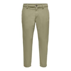 Only & Sons Chino nohavice 'Avi'  farby bahna