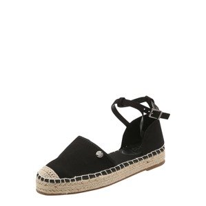 ESPRIT Espadrilky  béžová / čierna