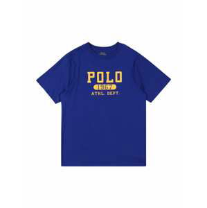 Polo Ralph Lauren Tričko  svetložltá / ultramarínová