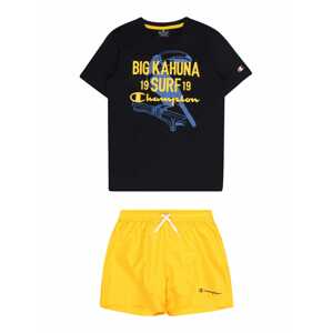 Champion Authentic Athletic Apparel Set  tmavomodrá / dymovo modrá / žltá