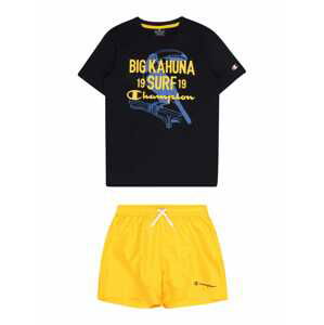 Champion Authentic Athletic Apparel Set  dymovo modrá / tmavomodrá / žltá