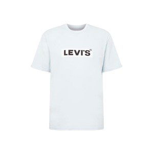 LEVI'S Tričko 'LSE_SS RELAXED FIT TEE BLUES'  azúrová / čierna / biela