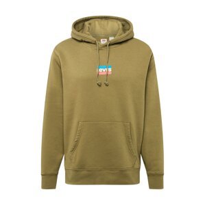 LEVI'S ® Mikina 'Standard Graphic Hoodie'  olivová