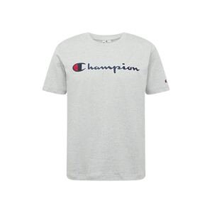 Champion Authentic Athletic Apparel Tričko  námornícka modrá / sivá melírovaná / červená / biela