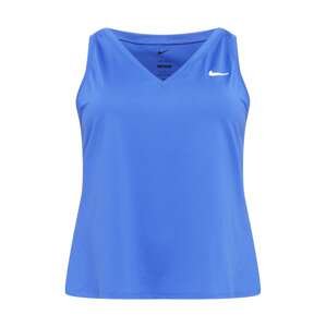 Nike Sportswear Športový top 'Victory'  modrá / biela