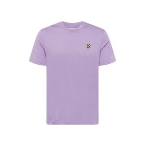 Lyle & Scott Tričko  zlatá žltá / svetlofialová / čierna