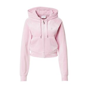 Juicy Couture Tepláková bunda 'MADISON'  ružová