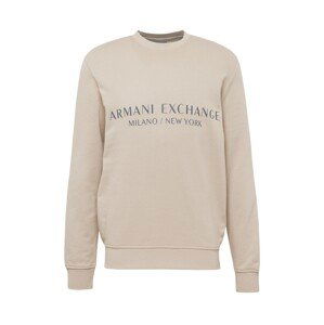 ARMANI EXCHANGE Mikina  tmelová / čierna