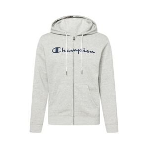 Champion Authentic Athletic Apparel Tepláková bunda  námornícka modrá / sivá melírovaná / červená / biela