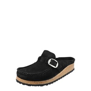 BIRKENSTOCK Šľapky 'Buckley'  čierna / strieborná