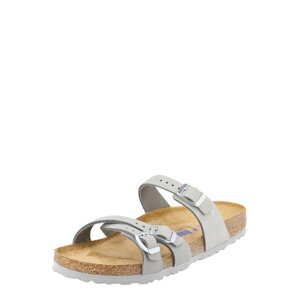 BIRKENSTOCK Šľapky 'Franca'  svetlosivá