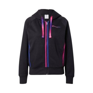 Champion Authentic Athletic Apparel Tepláková bunda  modrá / ružová / čierna