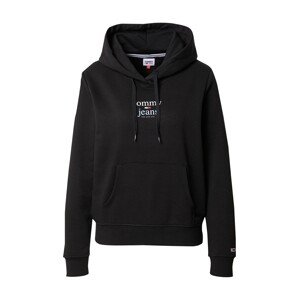 Tommy Jeans Mikina  námornícka modrá / jasne červená / čierna / biela