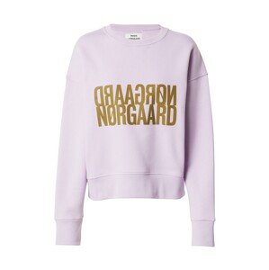 MADS NORGAARD COPENHAGEN Mikina 'Tilvina'  trstinová / pastelovo fialová