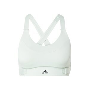 ADIDAS SPORTSWEAR Športová podprsenka 'Fastimpact Luxe Run High-Support'  pastelovo zelená / čierna